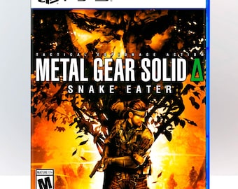Metal Gear Solid Delta: Snake Eater - Retro 2004 Custom Cover