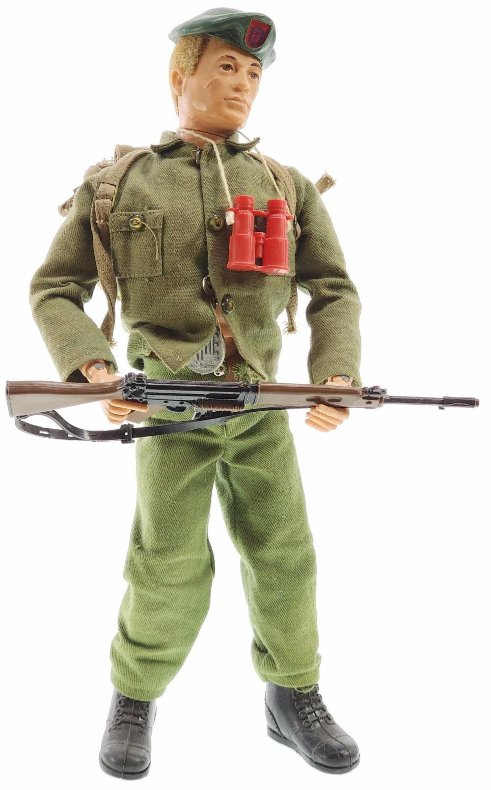 Wooden Footlocker Foot Locker 1960s GI Joe ARAH Hasbro Vintage Army Toy  Figure