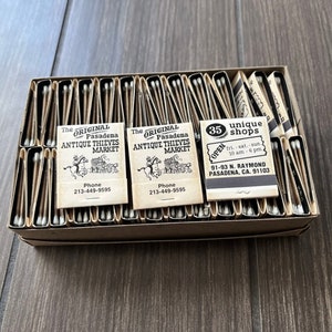 ONE Vintage The Original Antique Thieves Market Pasadena California UNUSED