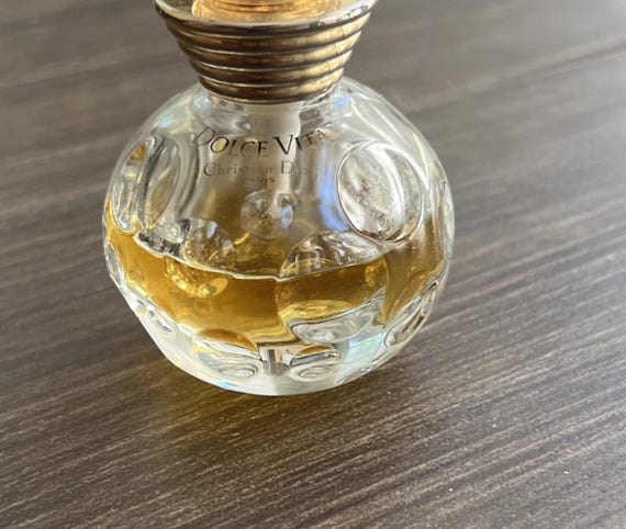 Vintage Dolce Vita by Christian Dior Parfum Spray 1oz Glass Eau De