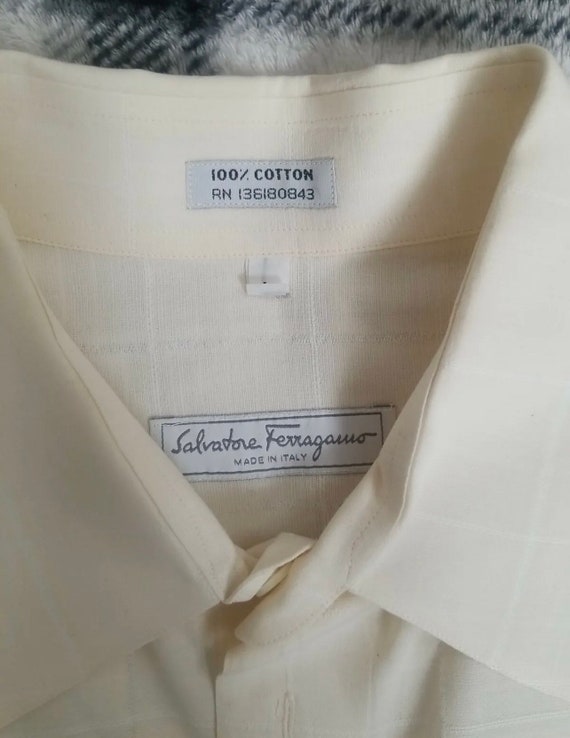 Salvatore ferragamo dress clearance shirt