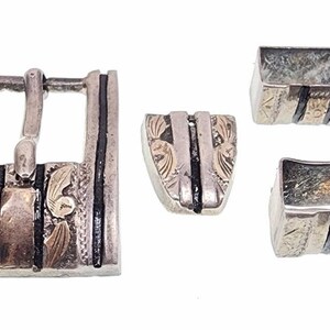 Vtg Wide Volume MEXICO925 Belt もらわ Bangle