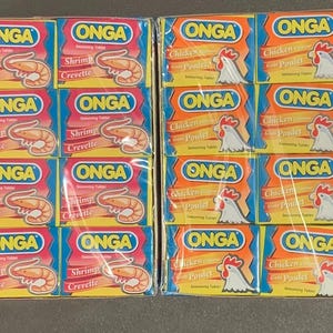 ONGA Maggi Seasoning Tablets  Shrimp Crevette Flavor or chicken flavor