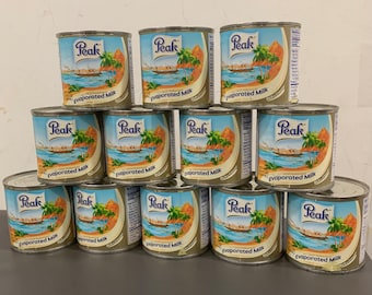 12 Peak Evaporated Milk, Rich and Creamy  - 5.4 oz