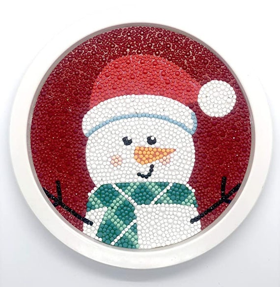 Christmas Gift for Kids Craft Kit Snowman Diamond Painting Kit