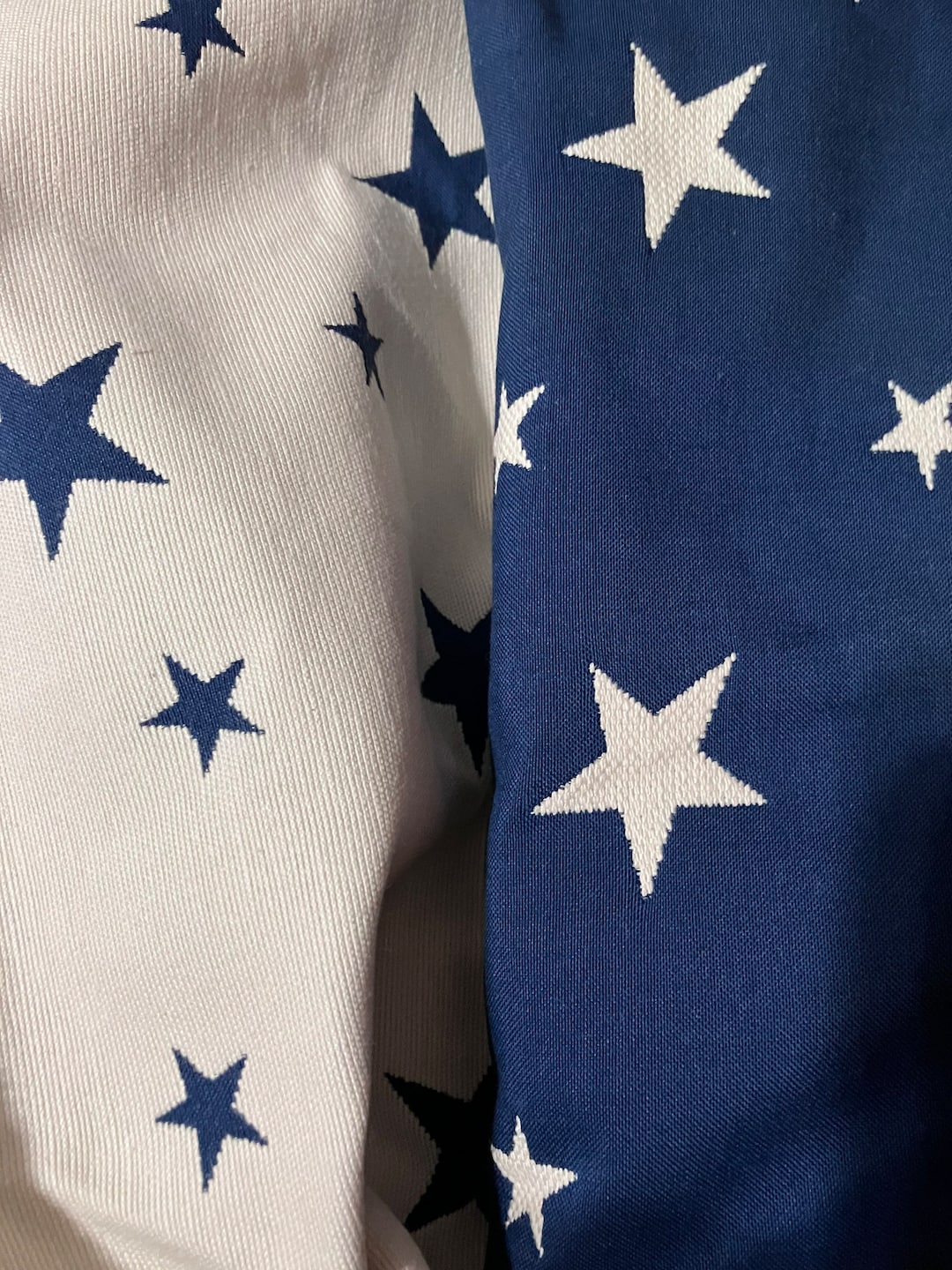 Ralph Lauren Willa Star Jacquard Fabric Color Blue & White Etsy