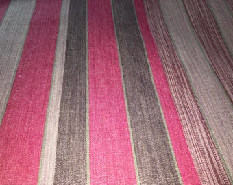 Barragan Stripe CL Sunset Upholstery Fabric by Ralph Lauren 24”x28”