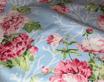 Ralph Lauren Large Floral Sample Fabric, 24.5”x24.5”