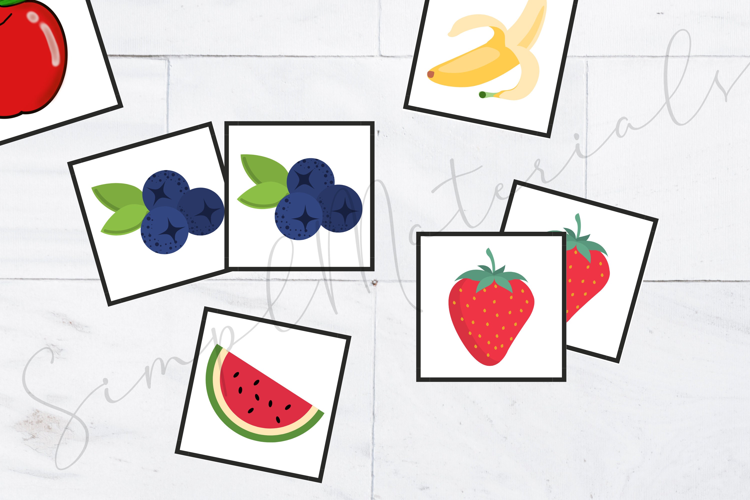 BUNDLE Bingo and Memory Match Visual Aid Memory Match Toddler Behaviour