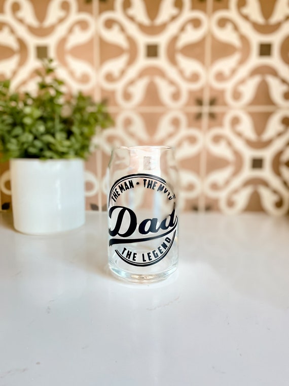 Dad Glass Cup Beer Glass Can Glass Coffee Cup Soda Glass 
