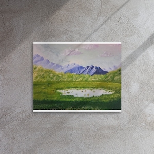 Peaceful Pond - canvas