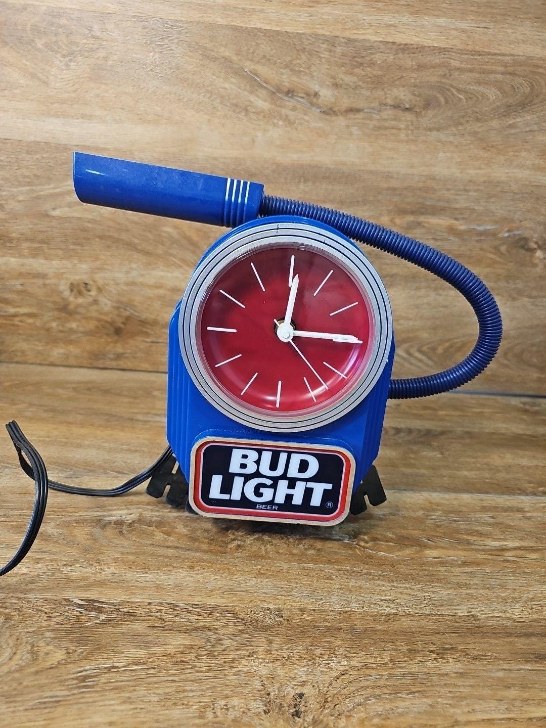 Vintage Bud Light Clock - Etsy