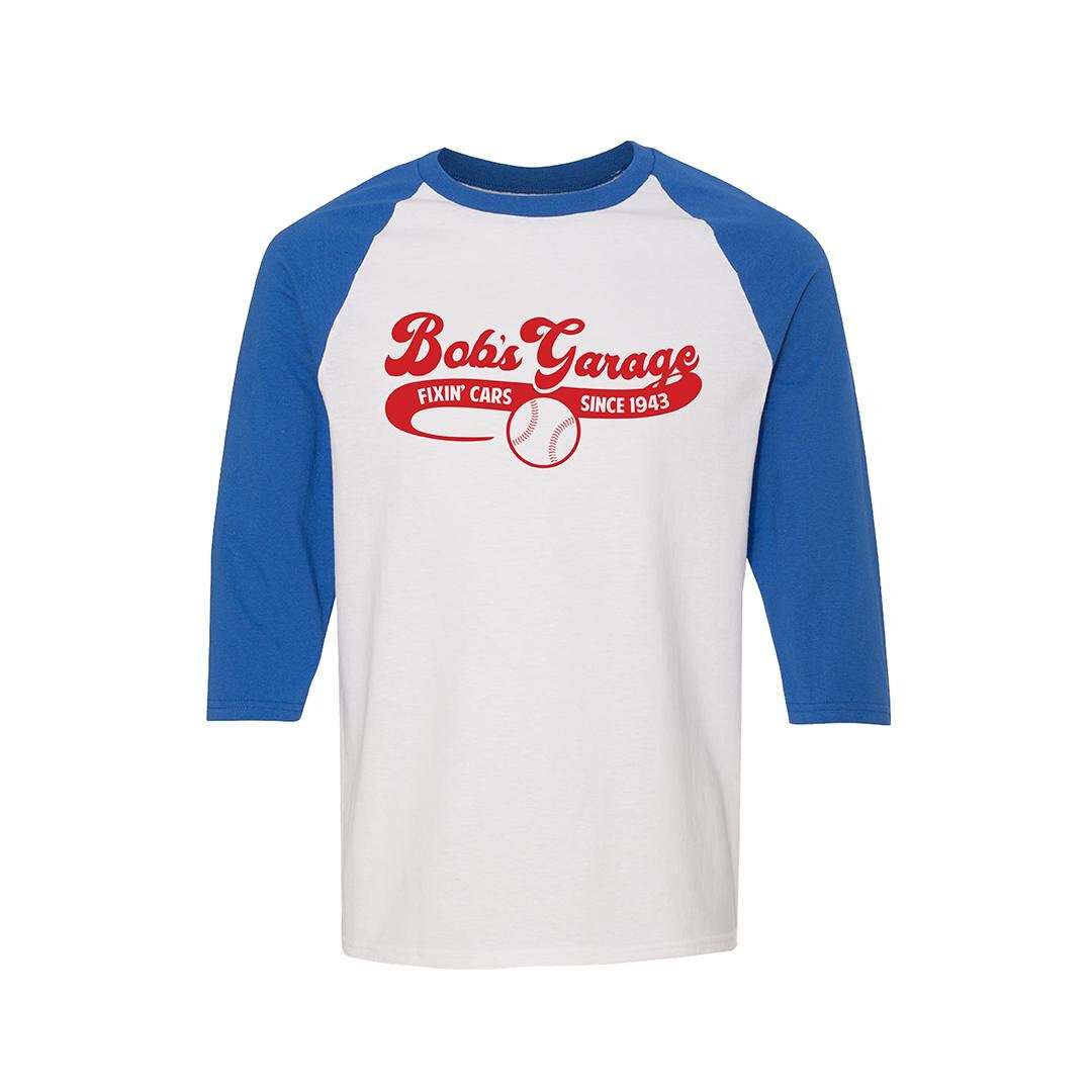 Schitt's Creek Bob's Garage Baseball T-Shirt