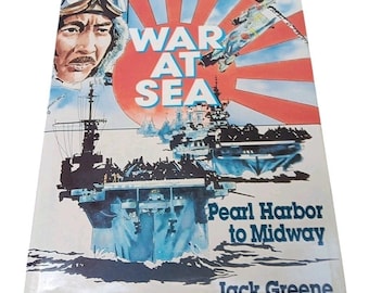 Guerre en mer Pearl Harbor à Midway Jack Greene 1988 Seconde Guerre mondiale Histoire navale du Pacifique