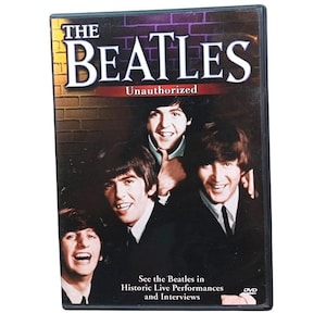 The Beatles UnAutorized DVD 2002 GoodTimes Dokus Doku Rare Live Footprints PAL