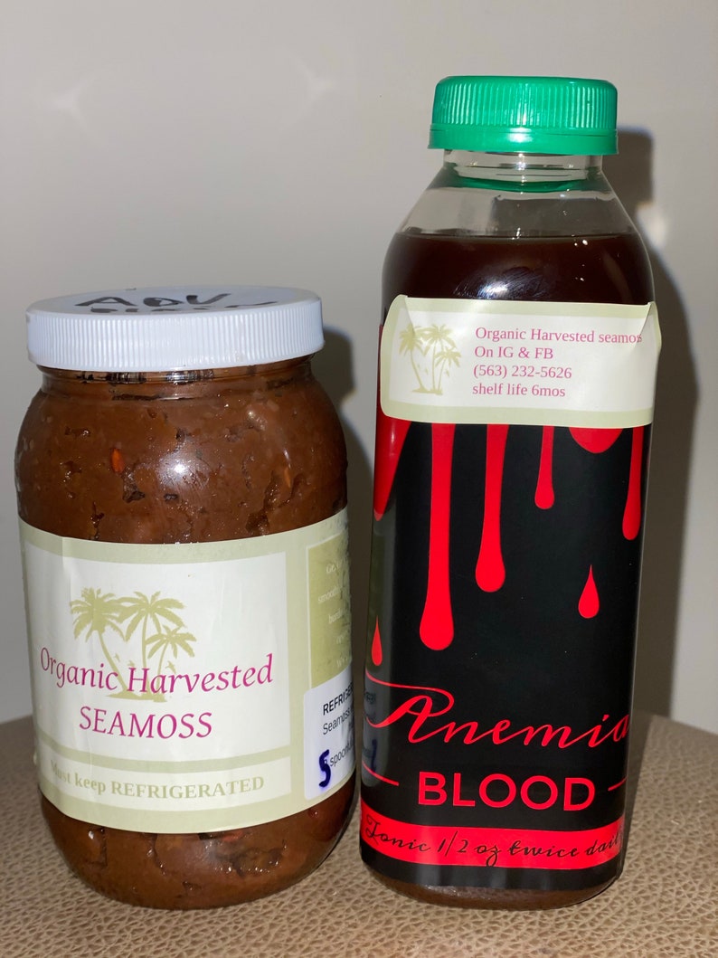 Anemia Blood Tonic Etsy