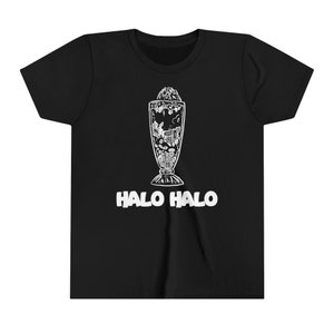 HALO HALO Youth Short Sleeve T-Shirt | Filipino | Tagalog | Dessert