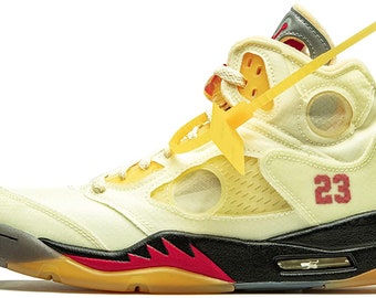 off white nike jordan 5