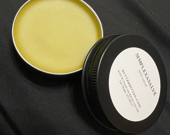 SIMPLEXASALVE Propolis/HSV/Rhubarb/Lemon Balm/melissa salve/balm/cream/ointment