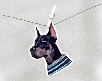 Dobermann Sticker