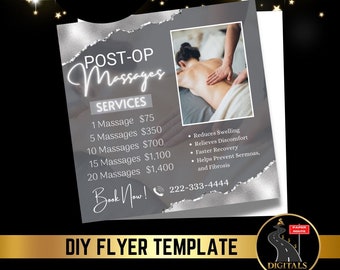 Body Contouring Flyer, Body Sculpting Flyer, Flyer editierbar, Contour Flyer, Body Spa Flyer, Body Sculpting Flyer, Social Media Flyer