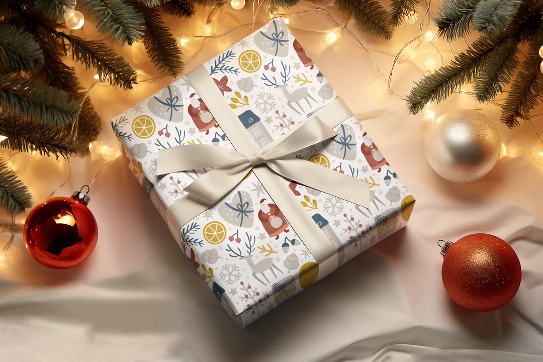 Unique Ecofriendly Christmas Wrapping Paper for Perfect Gifts Premium Wrapping Paper for