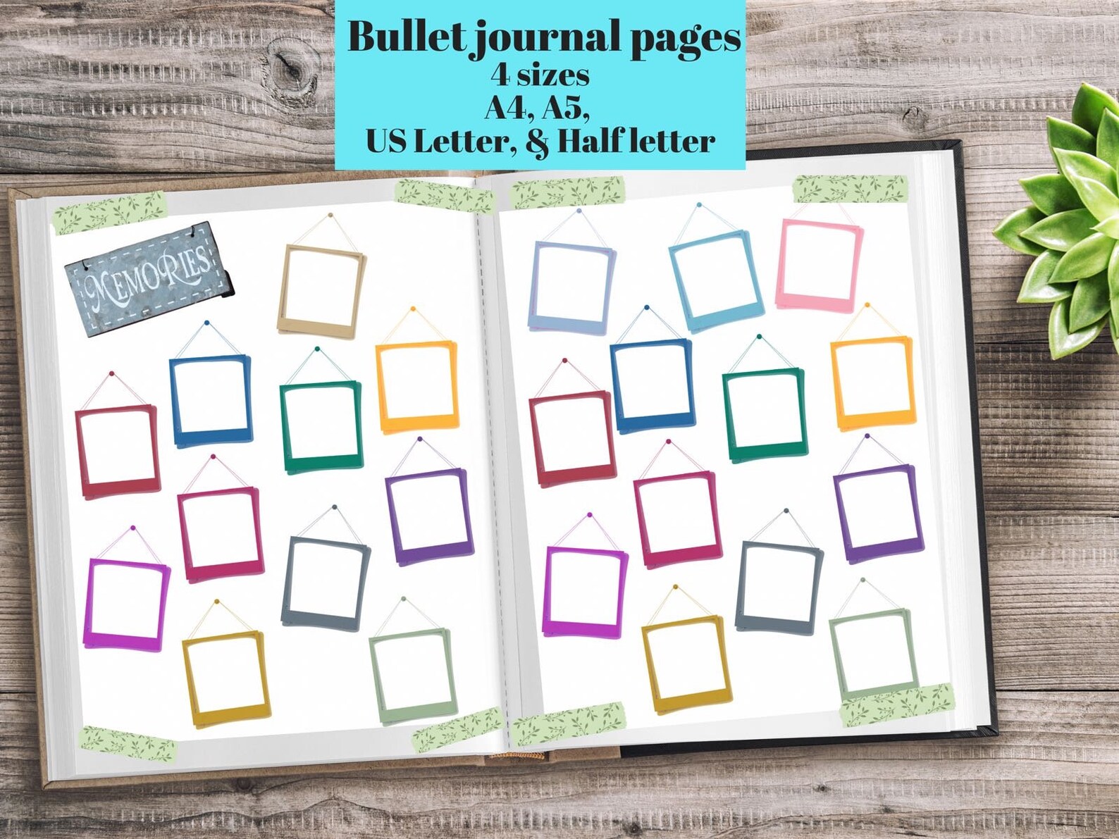 Memory Tracker, Printable Bujo Tracker, Journal Inserts, Memory Book ...