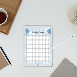 Digital Cleaning Checklist: Family Chore Chart (PDF Download)