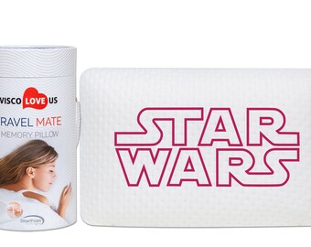 ProComf Travel and Camping Mate/Baby/Kid's/Teen's/Adult's Memory Foam Pillow-Customizeable-StarWars