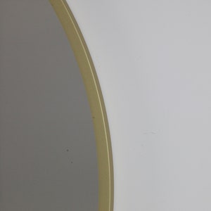 Miroir rond Or image 2