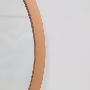 Round Mirror Copper zdjęcie 3