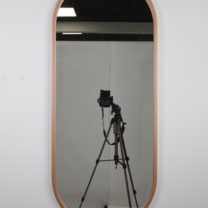 Miroir ovale Cuivre Led image 3