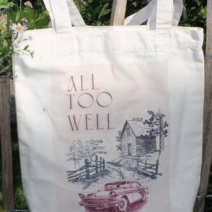 All Too Well Tote Bag|Taylor|Car|Forest|Autumn|I was there|The Eras Tour|Red|Gift|Fan|Tote Bag|Folklore Style