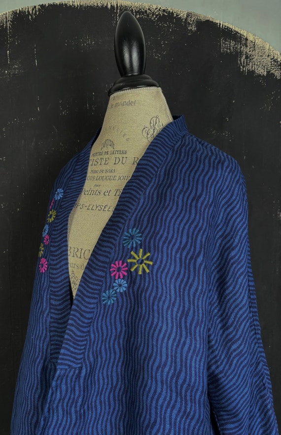 Gudrun Sjoden blue PANTS BLAZER jacket trousers s… - image 3