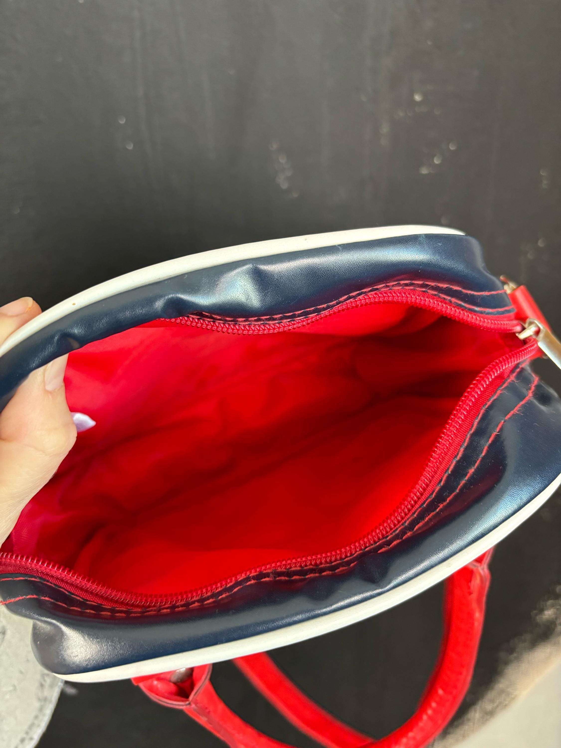 90s Pippi Langstrump Longstocking Lindgren Red Blue BAG