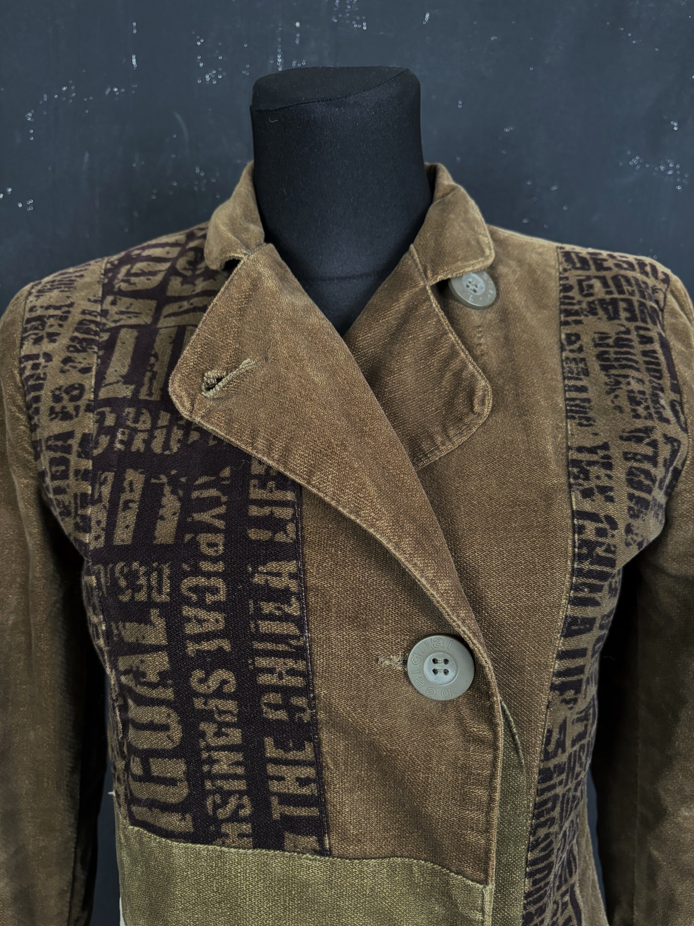 Patchwork Sakko Desigual Dámske Sako Desigual VALENTÍN