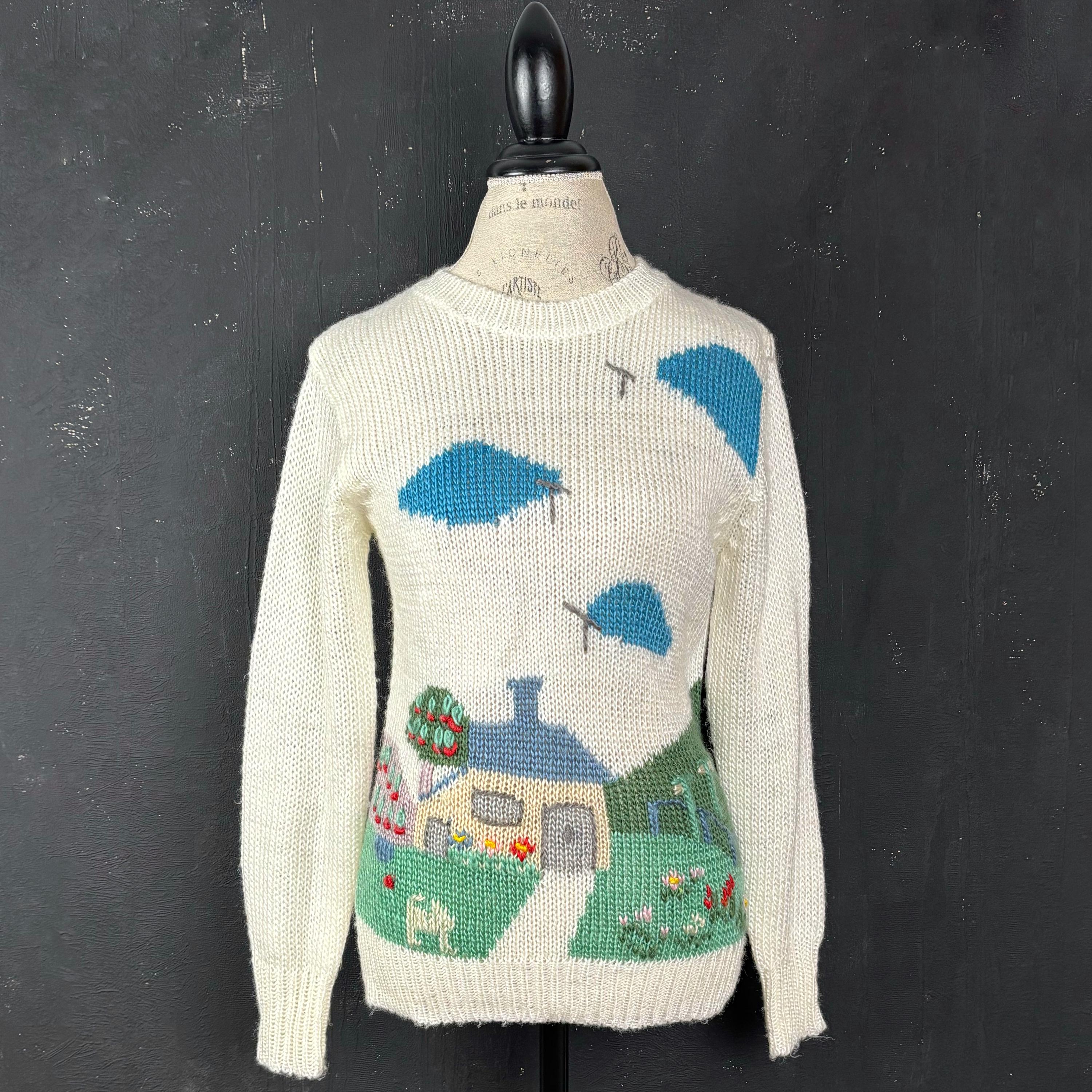 Vintage cat sweater - Etsy 日本