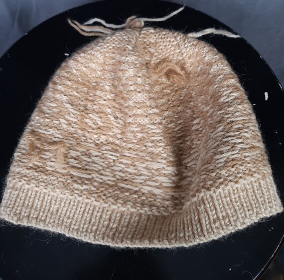 90s Norwegian wool HAT beanie winter snow vintage… - image 6