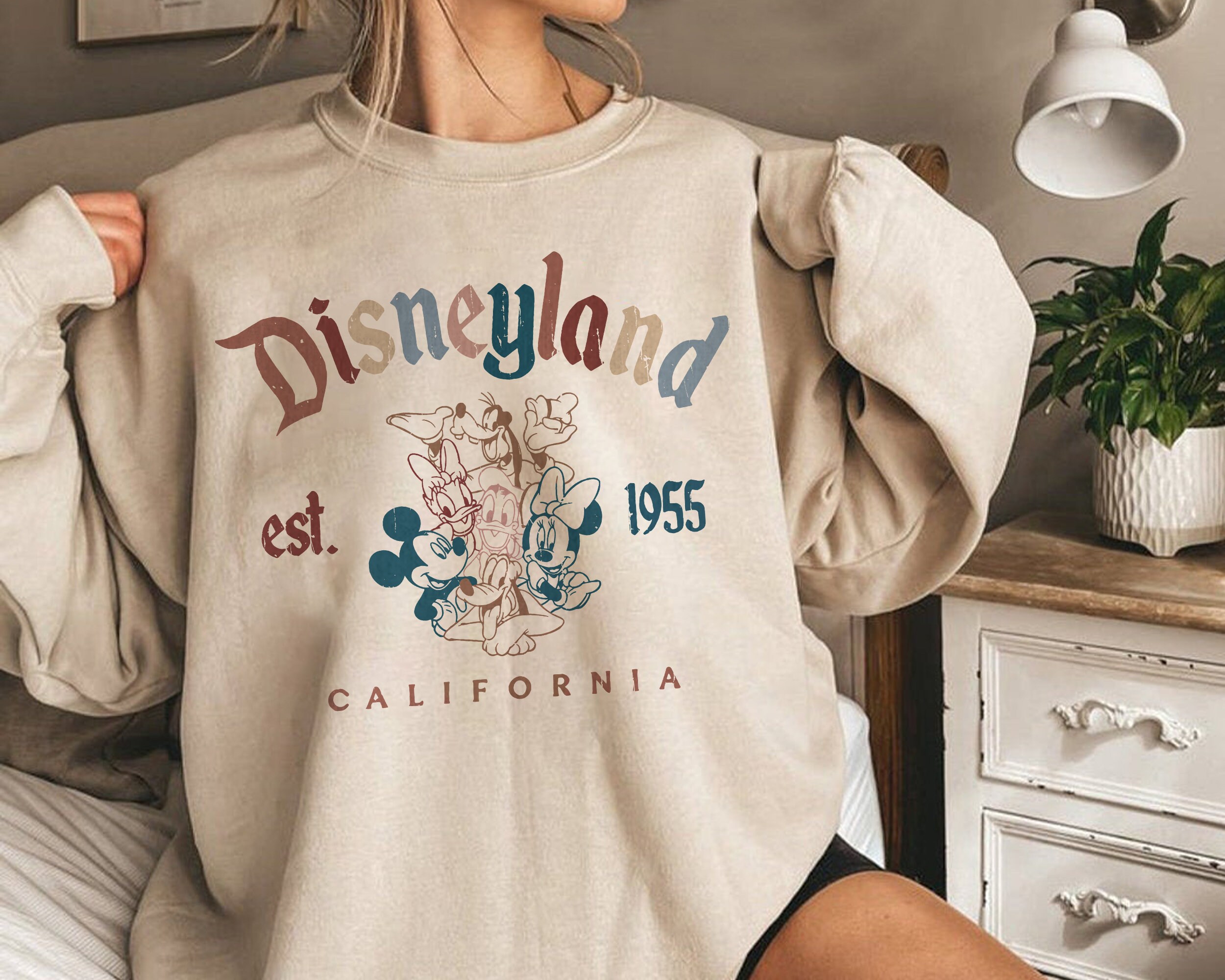 Discover Disneyland California Est 1995 Sweatshirt