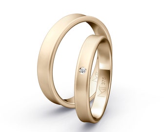 Rose Gold Wedding Rings | Rose gold wedding rings