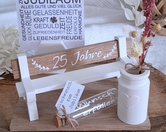 Geschenk Jubiläum |  Jubiläum Firma | Geldgeschenk Jubiläum Firma | Geschenk Kollege Kollegin zum Jubiläum | 25 Jahre Jubiläum