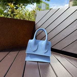 Bolso de piel sintética, bolso hecho a mano, bandolera, bolso para teléfono, neceser, bolso Kelly, piel sintética, regalo para dama de honor, monedero, billetera minimalista.