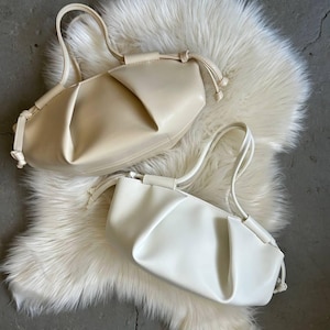 Umhängetasche, Damen Hobo/Messenger Tasche, Italienische Öko Leder Tasche, Designer Gürteltasche, Geschenk für Mama