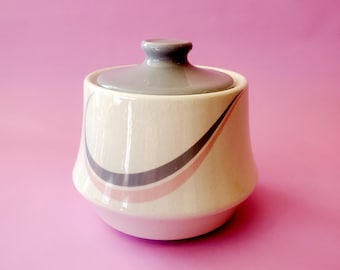 Vintage Crown Lynn NZ Pottery "Candy" Sugar Bowl