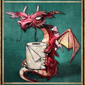 Rotolo di carta igienica del drago - Qui mi siedo con il cuore spezzato, ho dovuto fare la cacca ma ho solo scoreggiato poster wall art home-decor