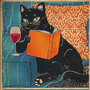 Thats What I Do Read Books Drink Wine And Know Things Gift For Reader Nerd Wine poster wall art home-decor