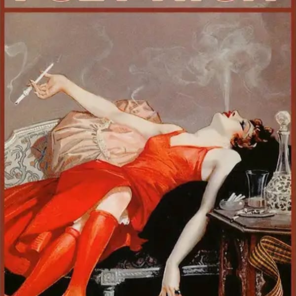 That's What I Do I Get High Signs For Home Room Wall Art Decoration, Freedom Enjoyment Bar Pub Coffee Cafe Decor, Smoking Girl Poster Decor