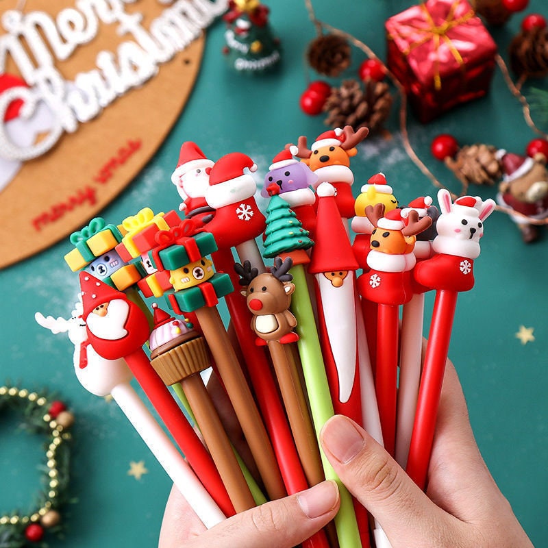  Jxueych 4Pcs Cute Pens Glitter Pen with Funny Sayings