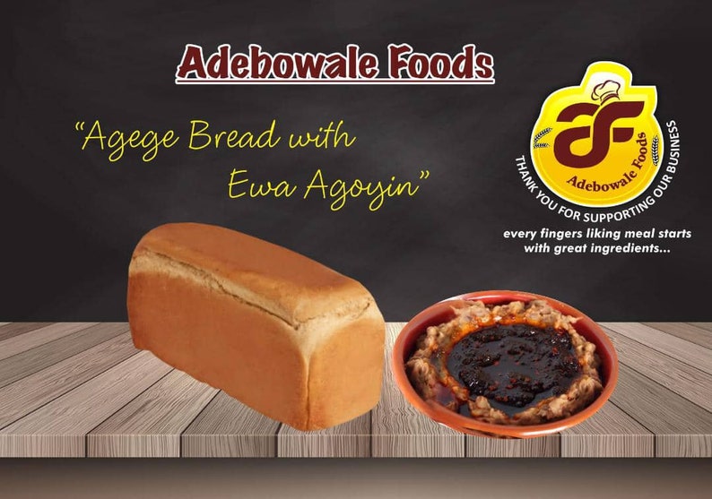 Agege Bread Nigeria Made 2 Loaves Etsy