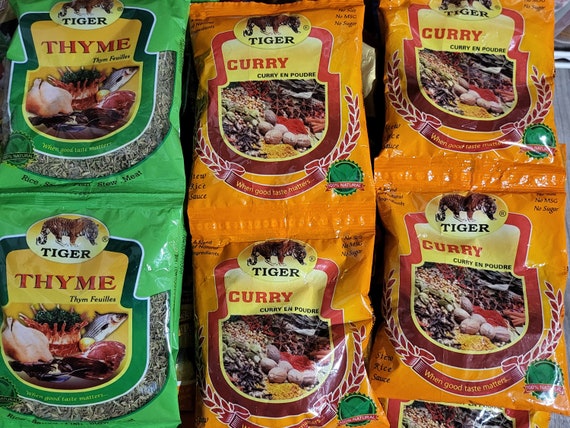 Tiger Thyme Seasoning & Tiger Curry Powder 